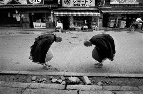 René Burri, Zen monks, Kyoto, Japan, Vintage, 1961