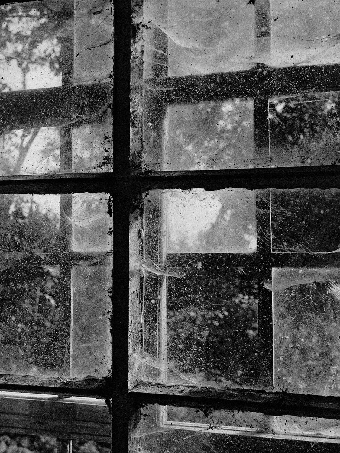 René Groebli, Fenster Landdienst (#1432), Winterberg, Schweiz, Vintage, 1946