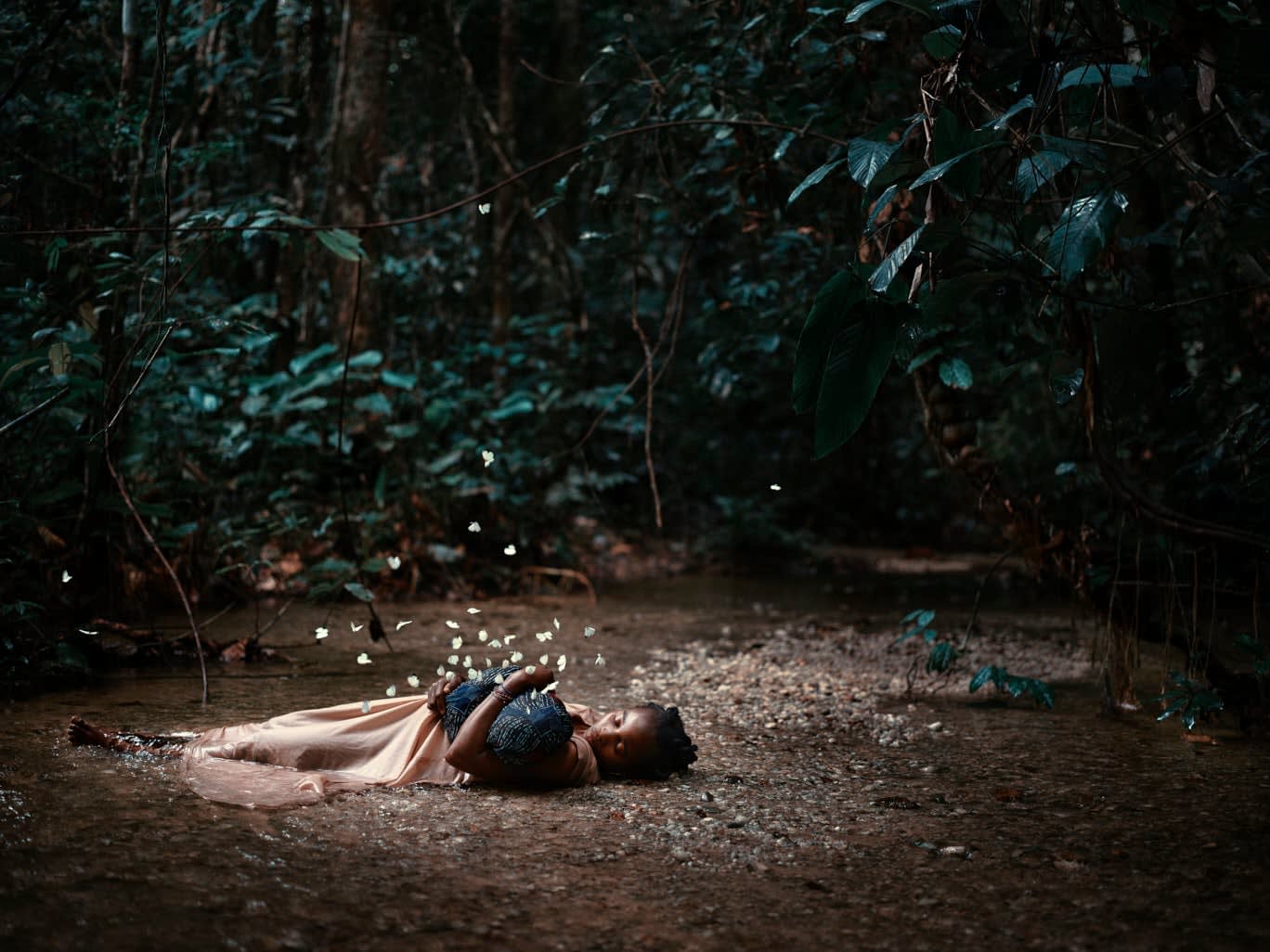 Pieter Henket, Riverbed, from the series Congo Tales, 2017