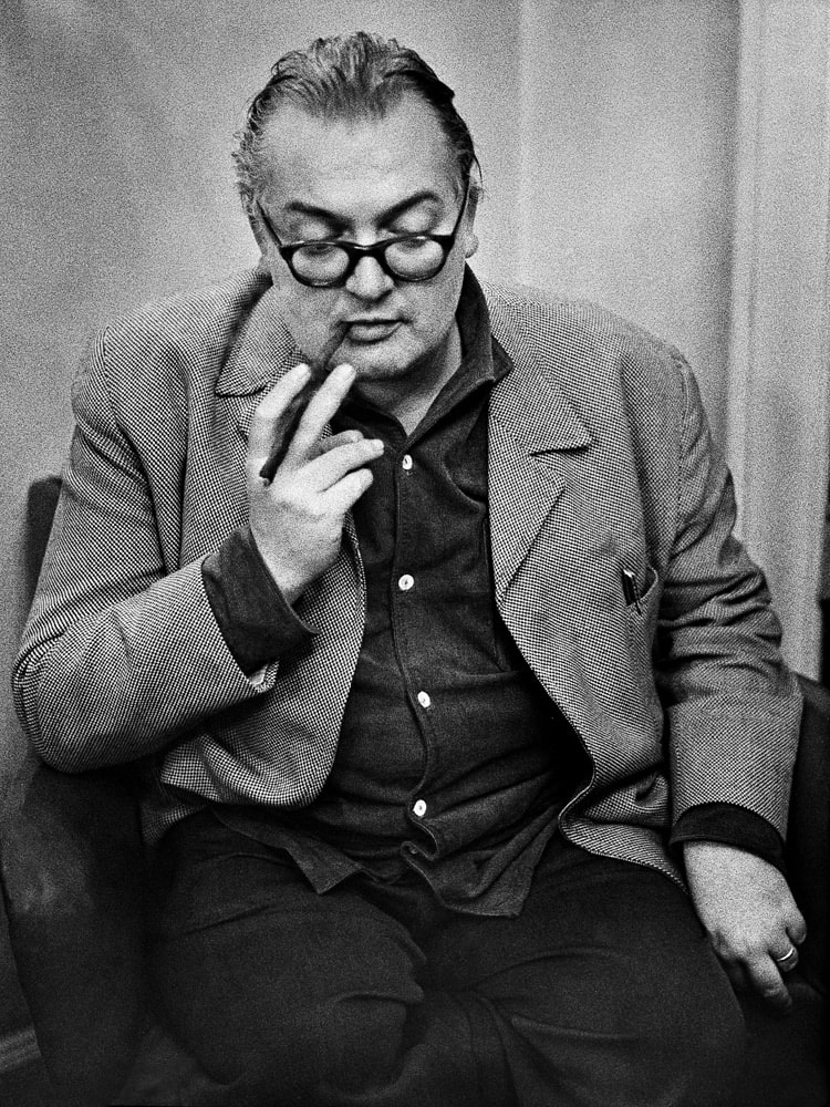 René Groebli, Friedrich Dürrenmatt (#291), 1956