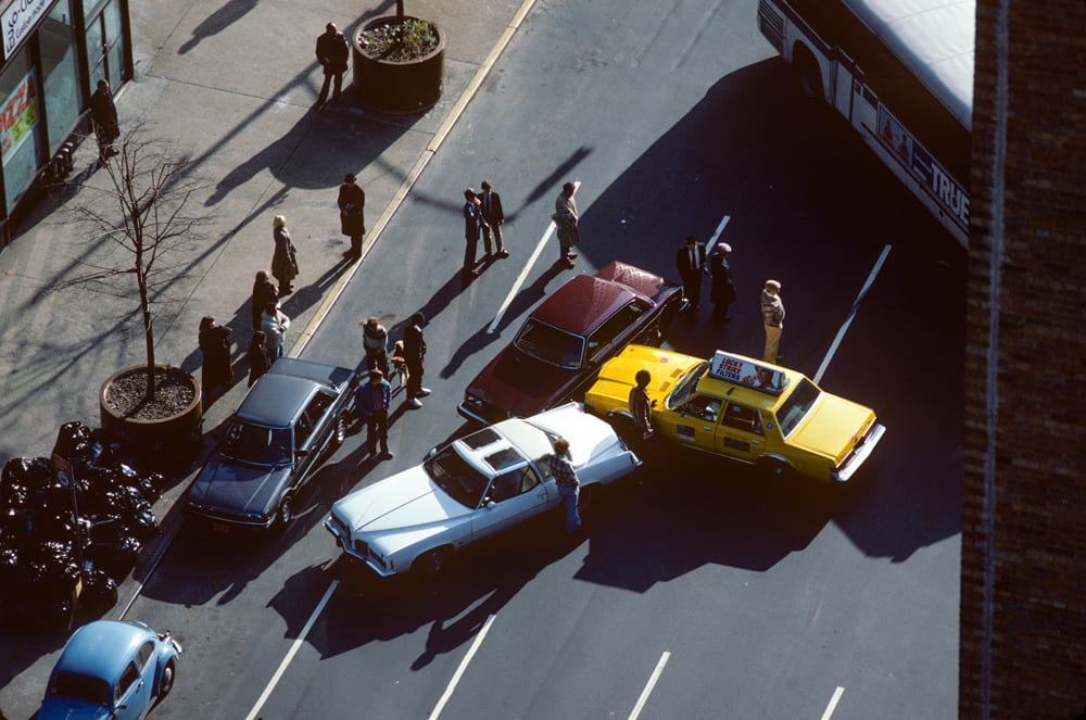 Willy Spiller, Accident on Broadway, New York, 1979