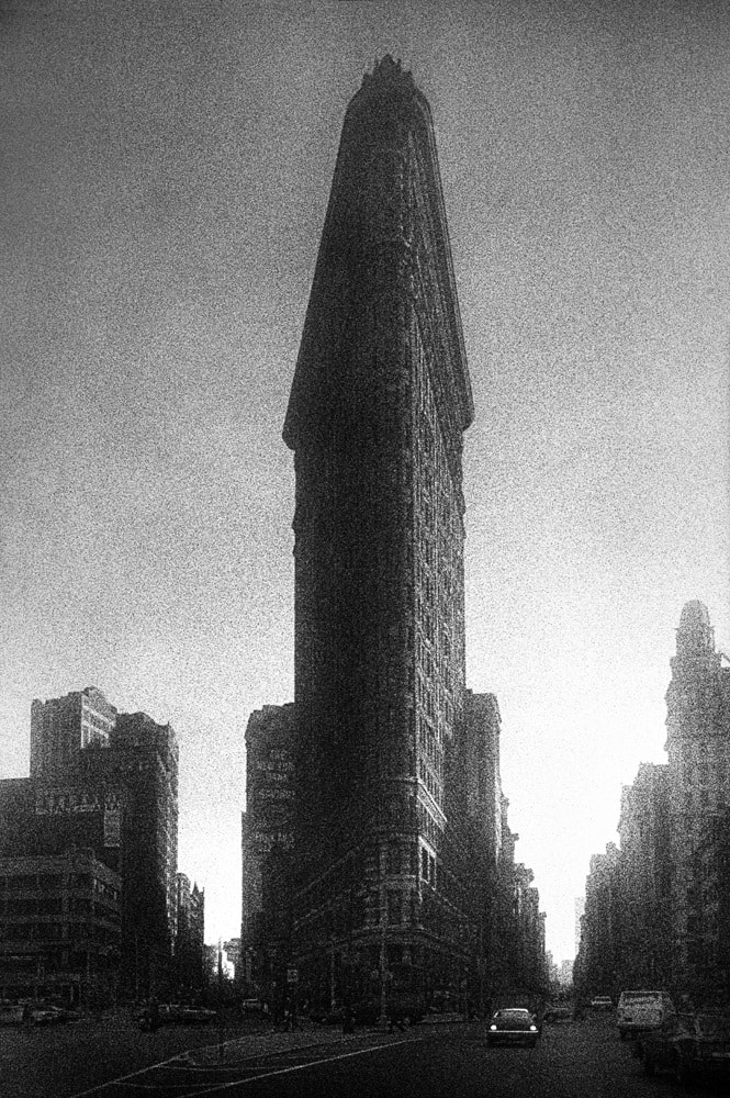 René Groebli, Flat Iron Building (#709), New York Melancholia, 1978