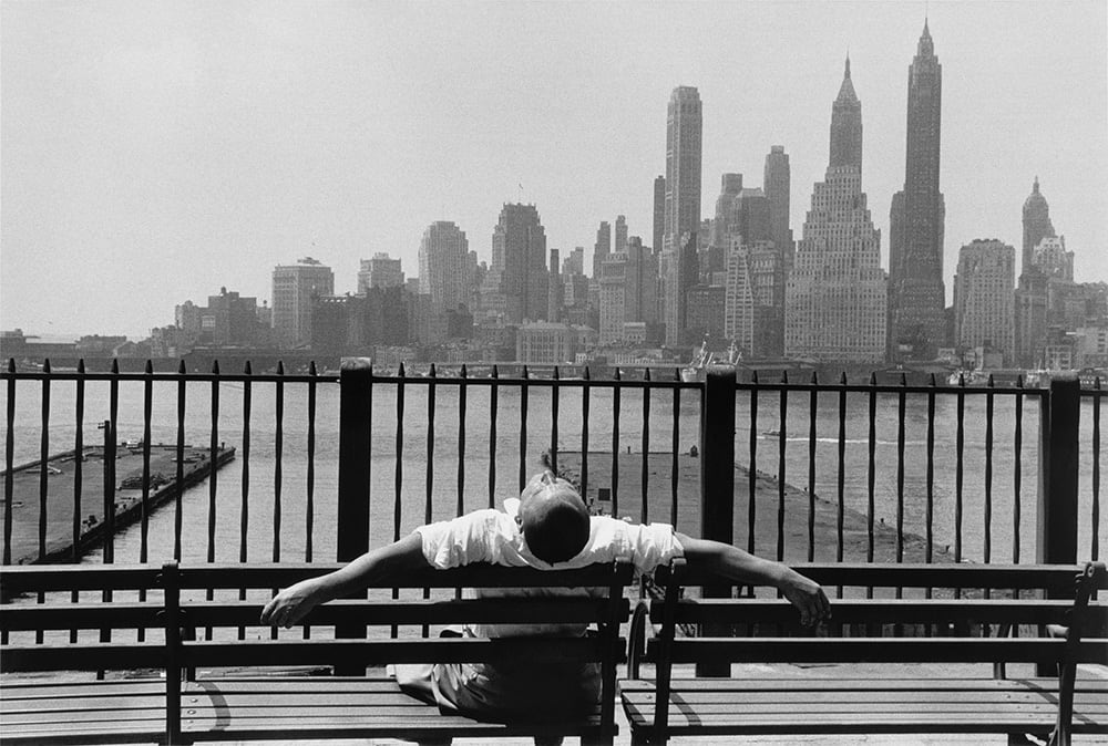 Louis Stettner, Brooklyn Promenade, Brooklyn, 1954