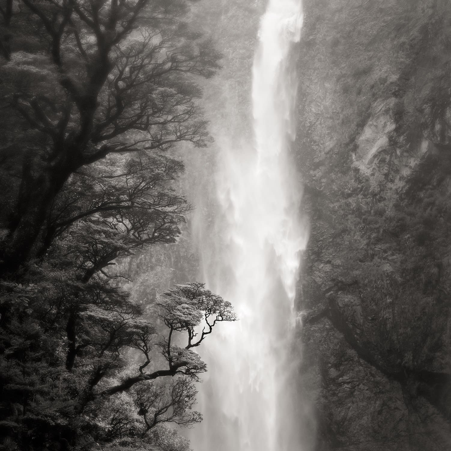 Jeffrey Conley, Waterfall, Southern Alps, NZ, 2011