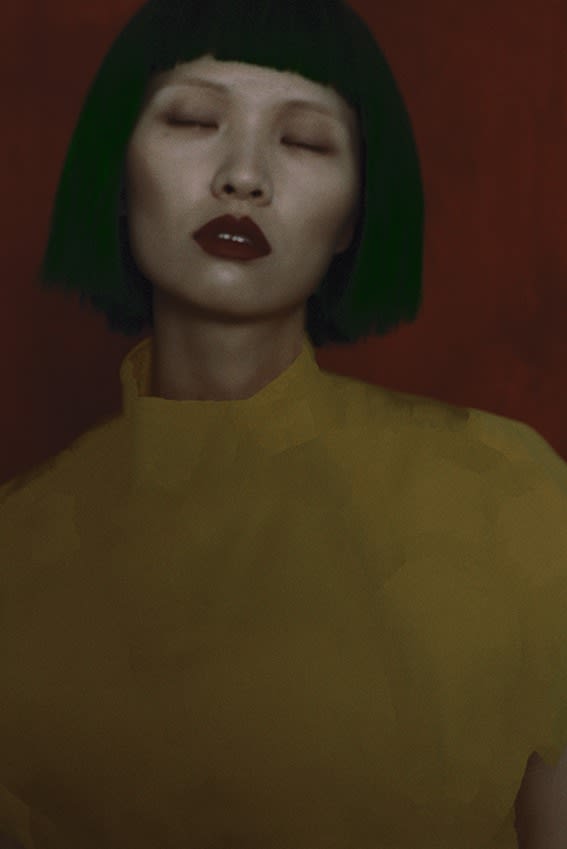 Rala Choi, Lady in Yellow Dress 2, 2016