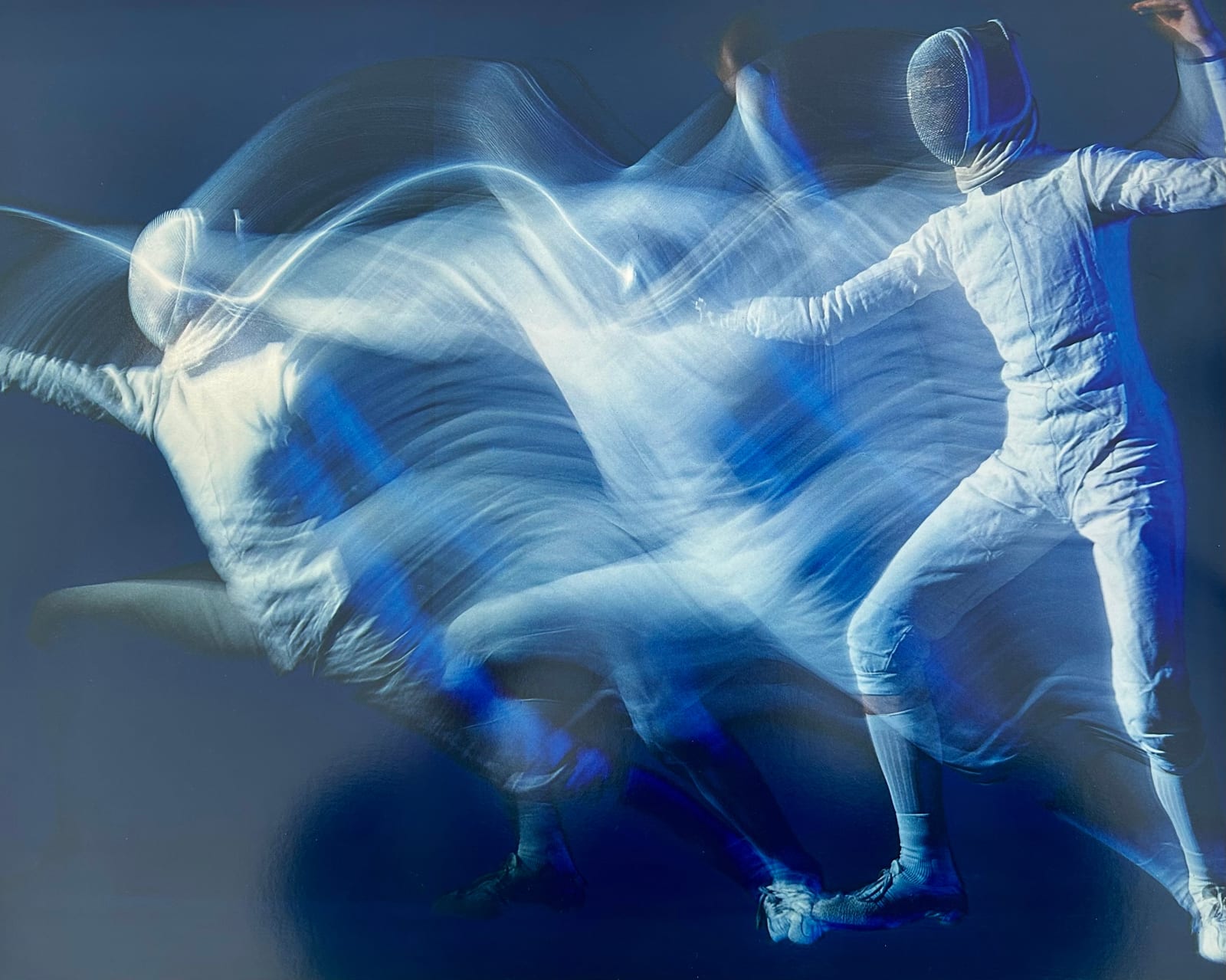 René Groebli, Fechter (D40), Vintage, 1966