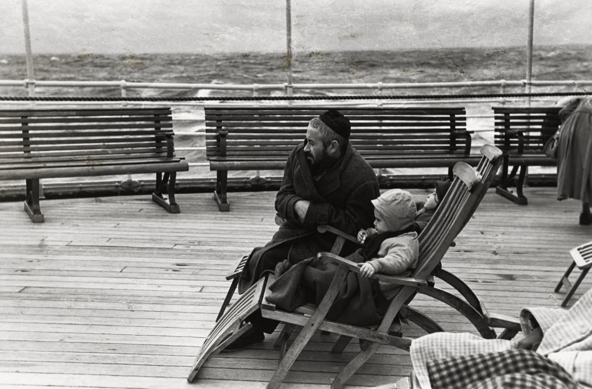 Louis Stettner, Coming to America, 1952