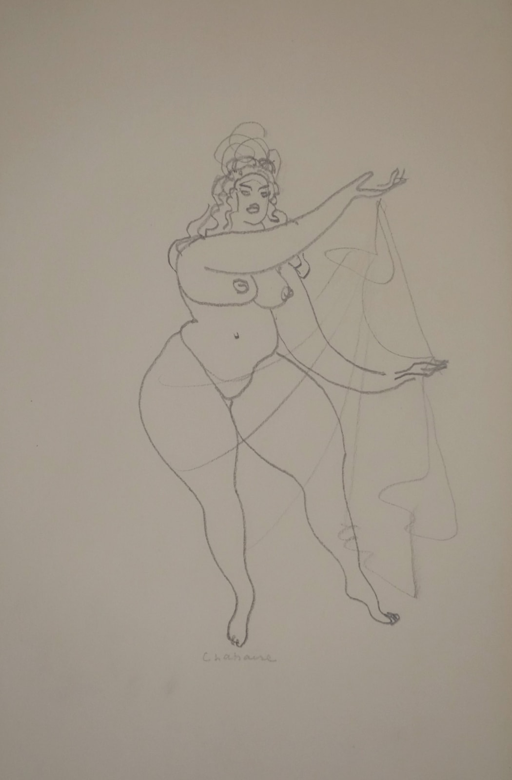 Gaston Lachaise, Dancing Nude (#29), ca. 1925