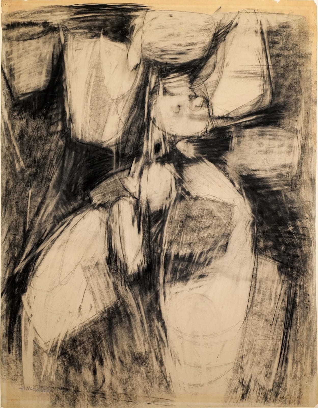 Hale Woodruff, Torso, ca. 1960