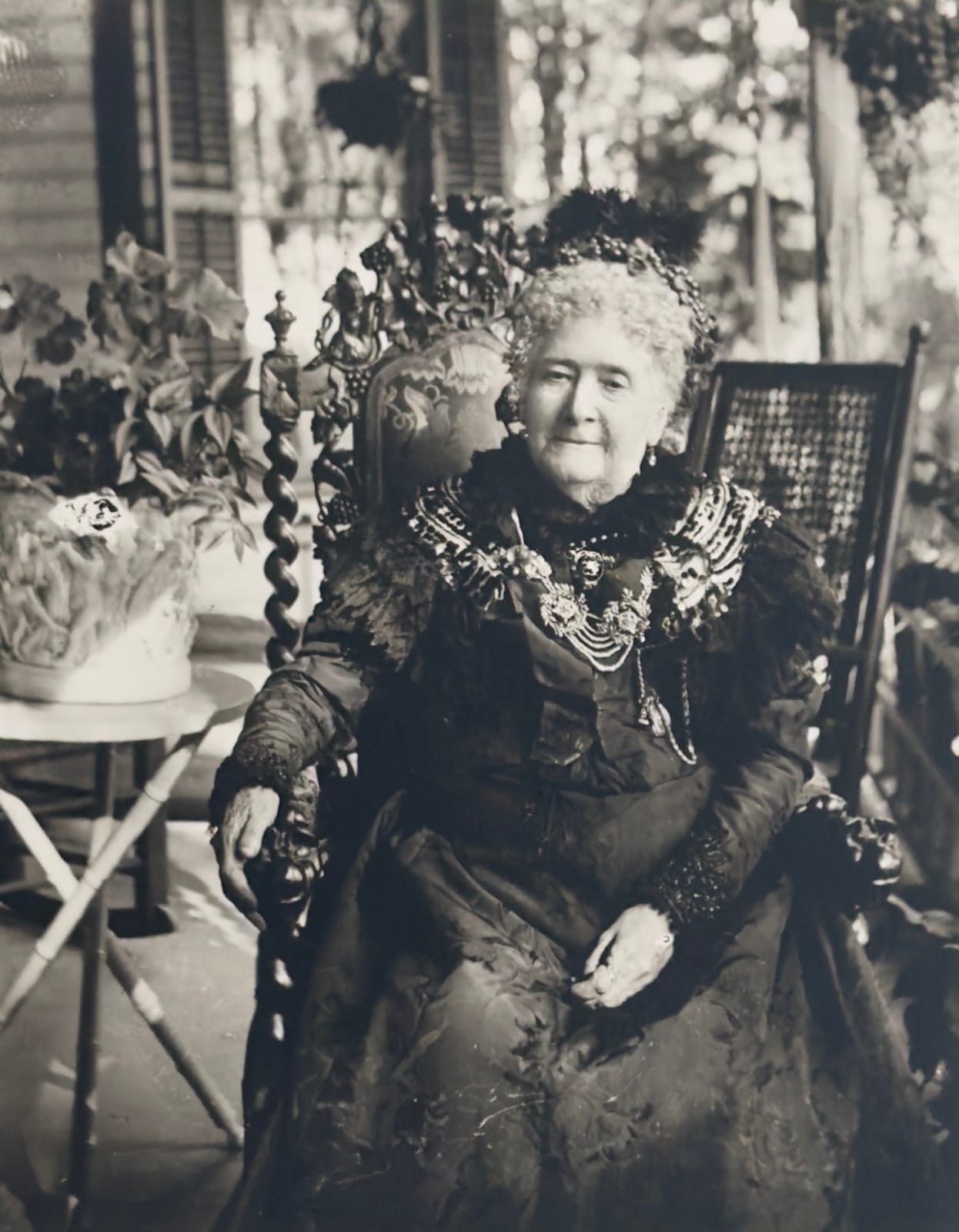 James Van Der Zee, I: Mrs. Turner, Lenox, Massachusetts , 1905 (Printed in 1974)