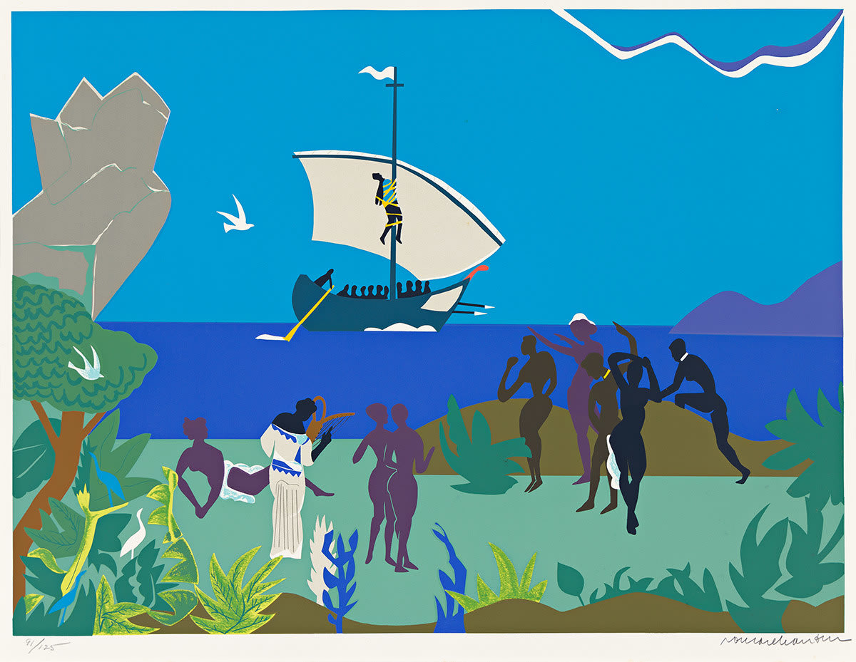 Romare Bearden, Sirens' Song (From the Odyssey Suite), 1979