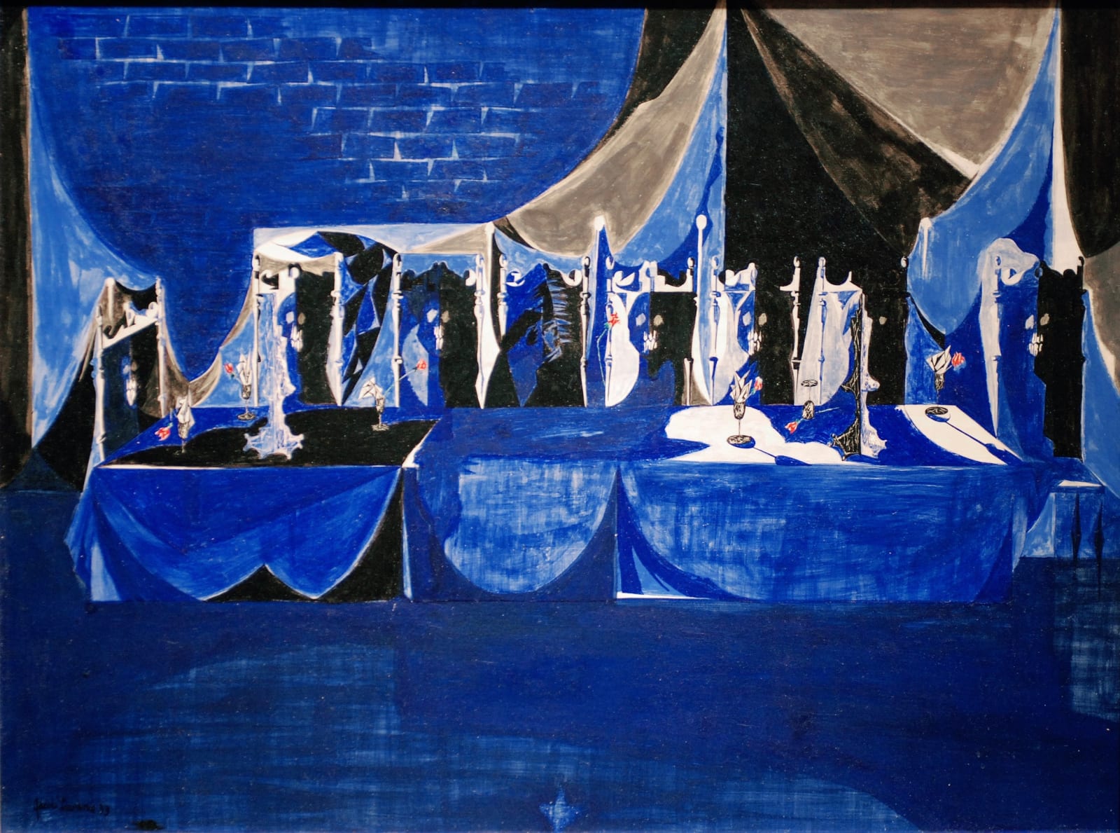 Jacob Lawrence, After the Show, 1953