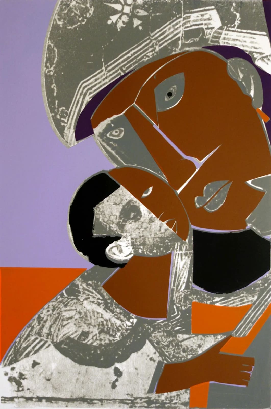 Romare Bearden, Mother and Child, 1972