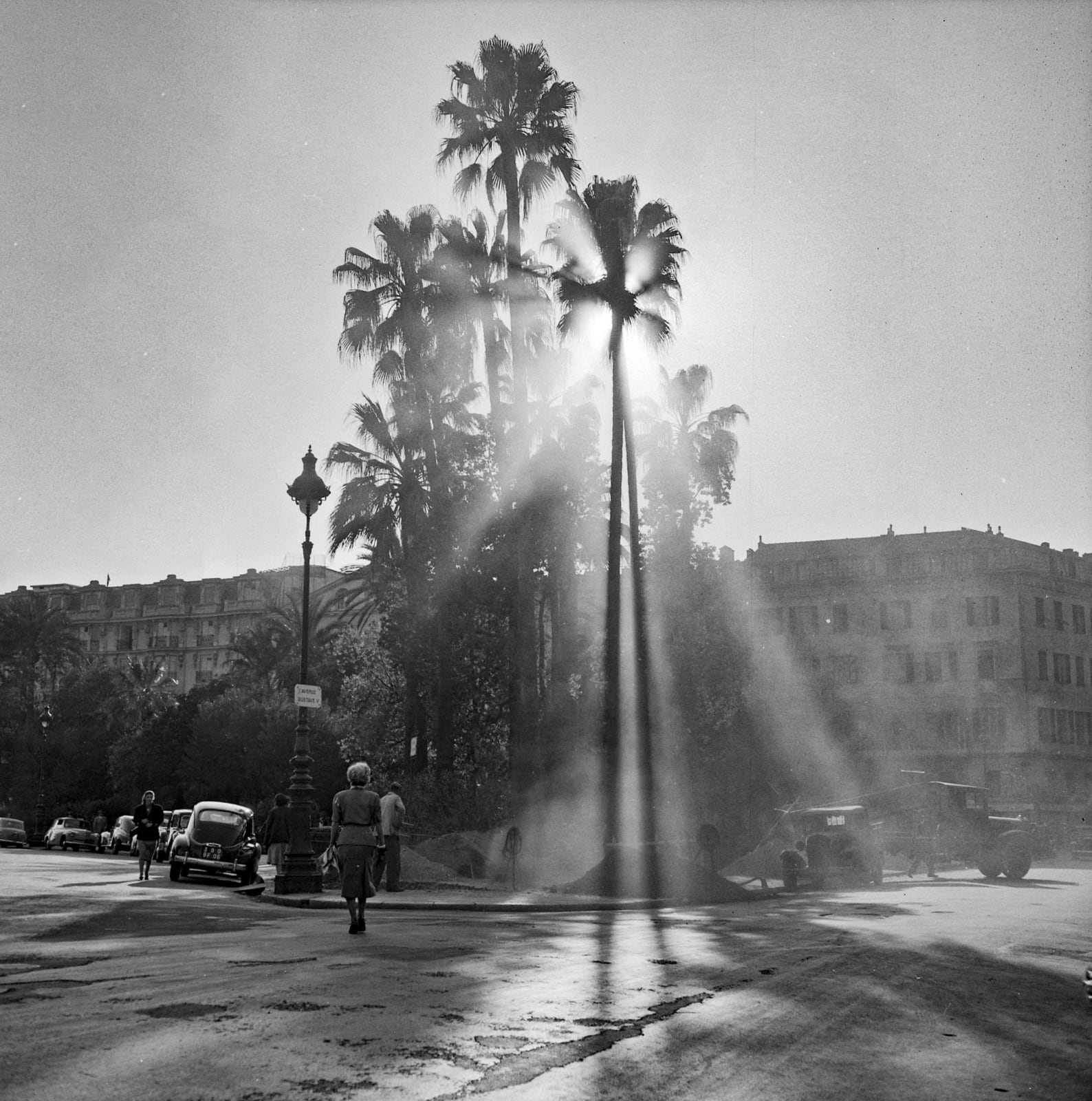 Edward Quinn, Boulevard Gustave V, Nice, 1953