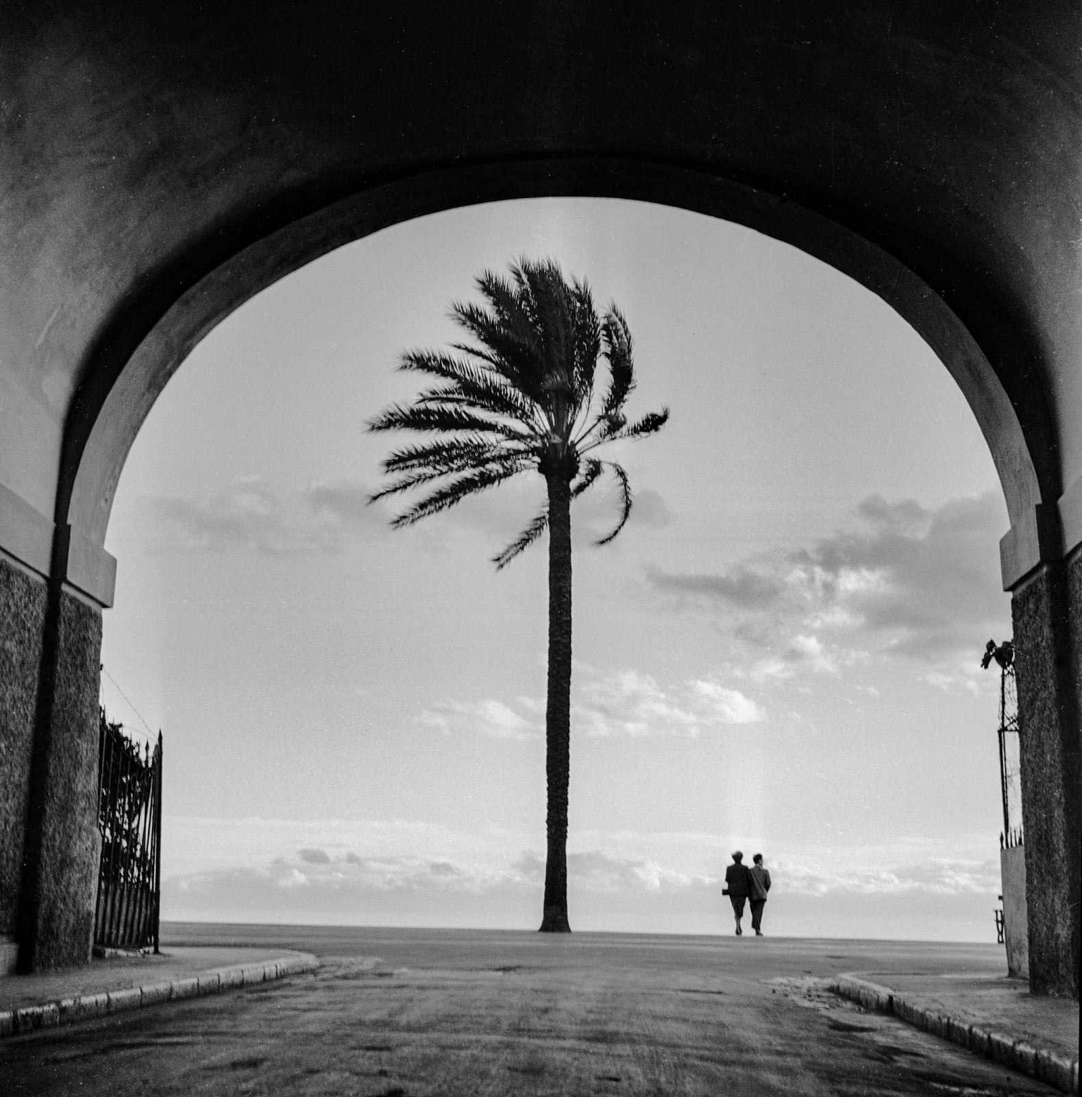 Edward Quinn, Promenade des Anglais, Nice, 1951