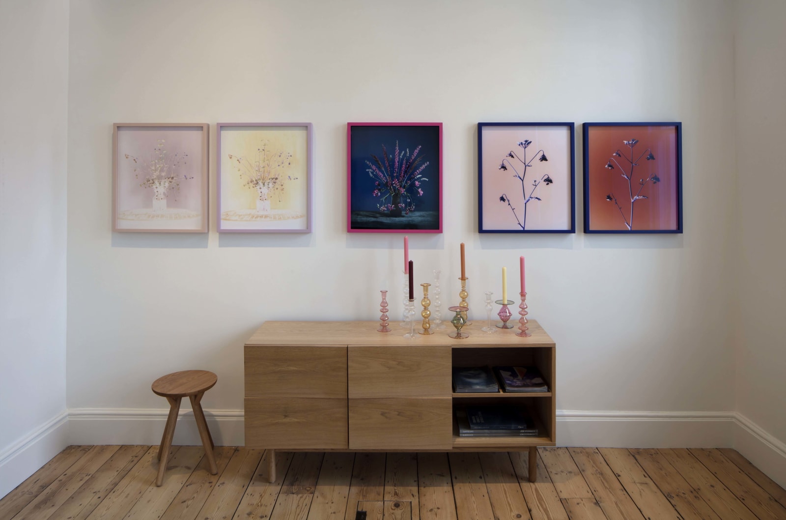 Brendan Barry, Purple loosestrife, narrow-leaved everlasting-pea, lavender and common reed, 2020