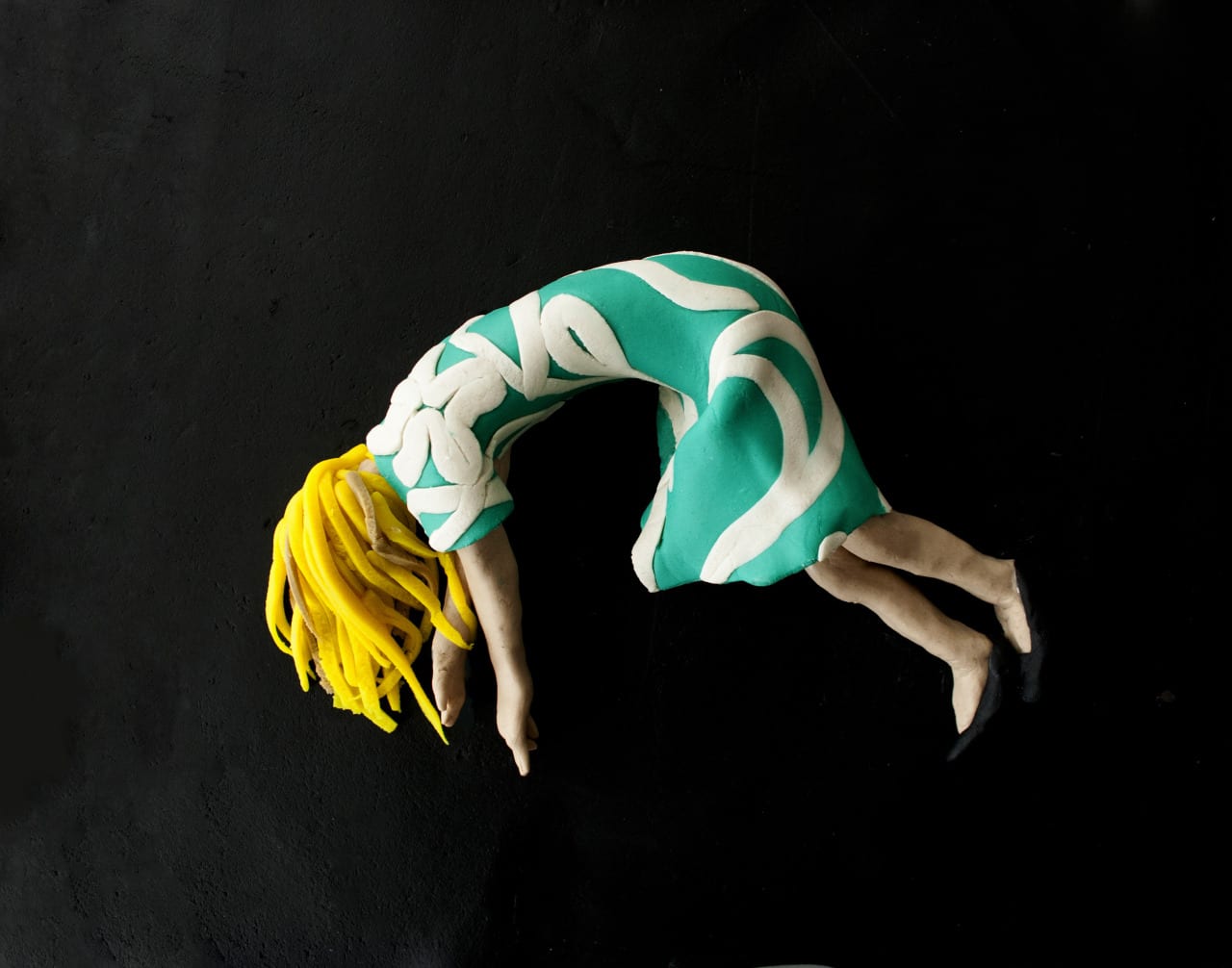 Eleanor Macnair, Original photograph: detail of Aerial Suspension, 2009 from the conjurations series by Clare Strand