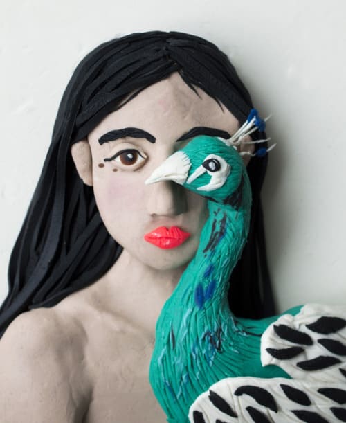 Eleanor Macnair, Original photograph: Untitled, 2016 by Ren Hang rendered in Play-Doh May, 2017
