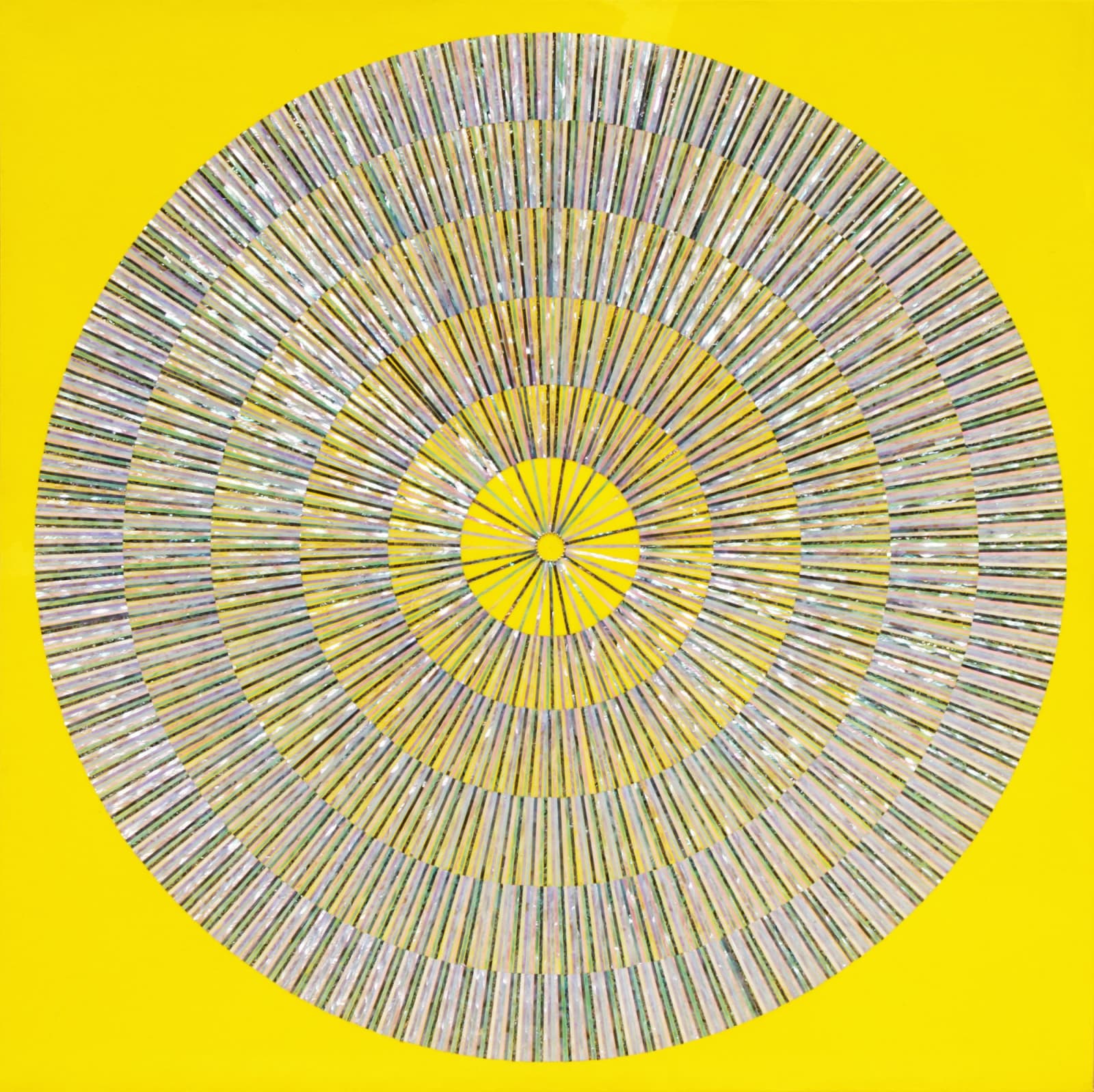 Hyunsook Jeong, Before and After- Sunshine Yellow, 2011