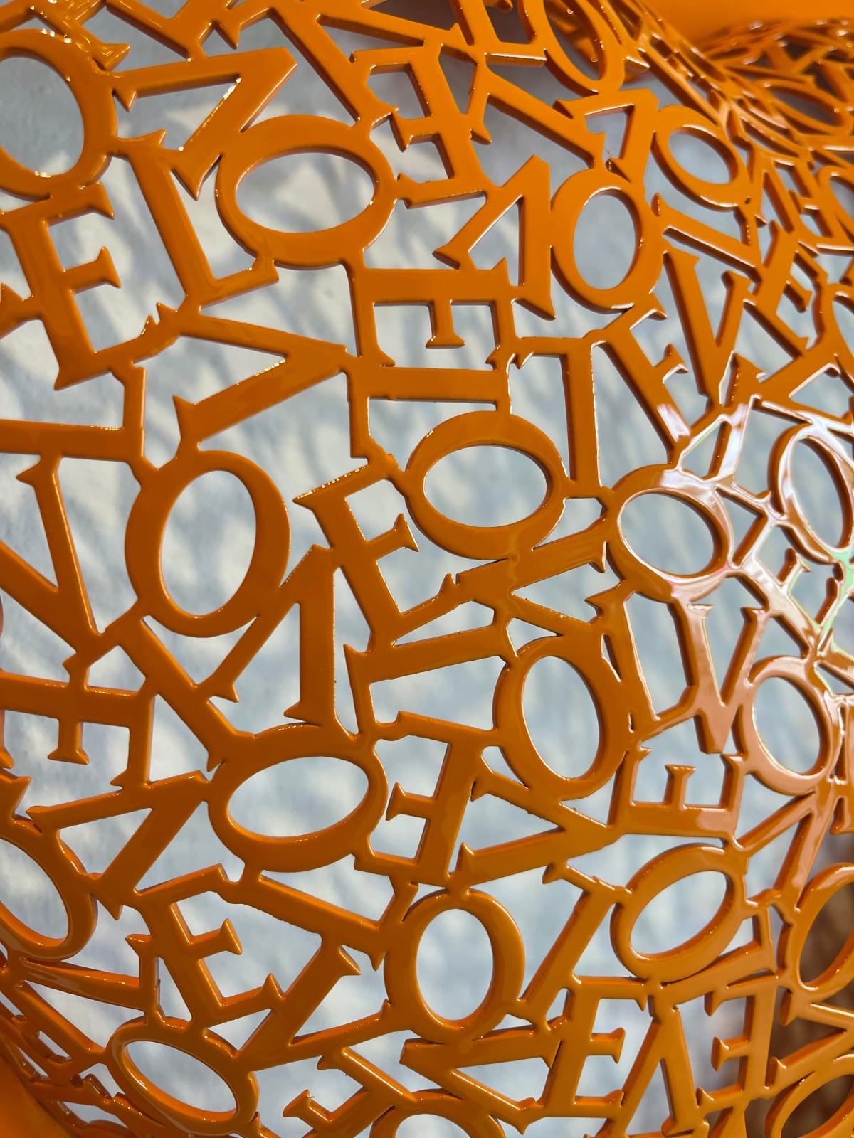 Byungjin Kim, Love-Love (Orange), 2023