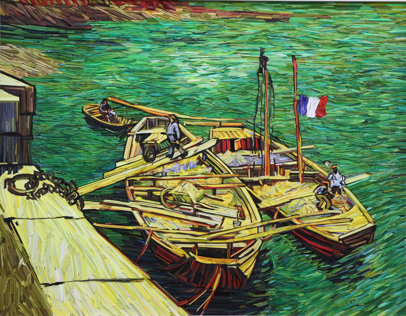 Kyu-Hak Lee, Monument - Sand barges, 2018