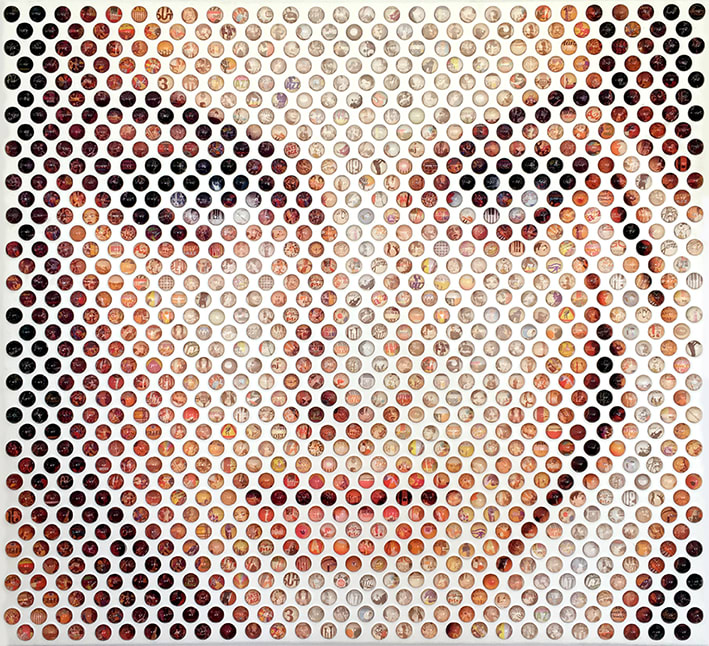 Nemo Jantzen, Pop Icons IV (Natalie Portman), 2017
