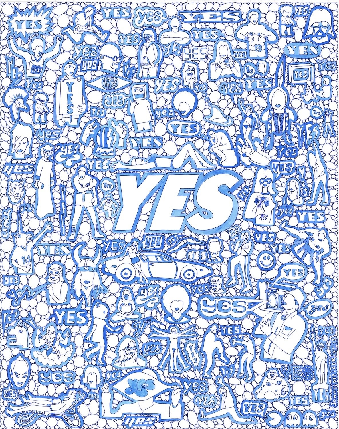 Jonny Detiger, YES, 2013