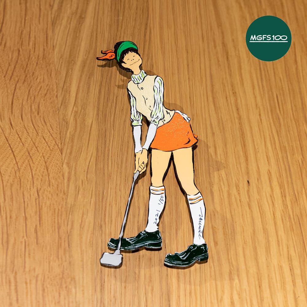 Gyoungmin Kim, Golf woman Ver. 3 (Heyday) (small), 2022
