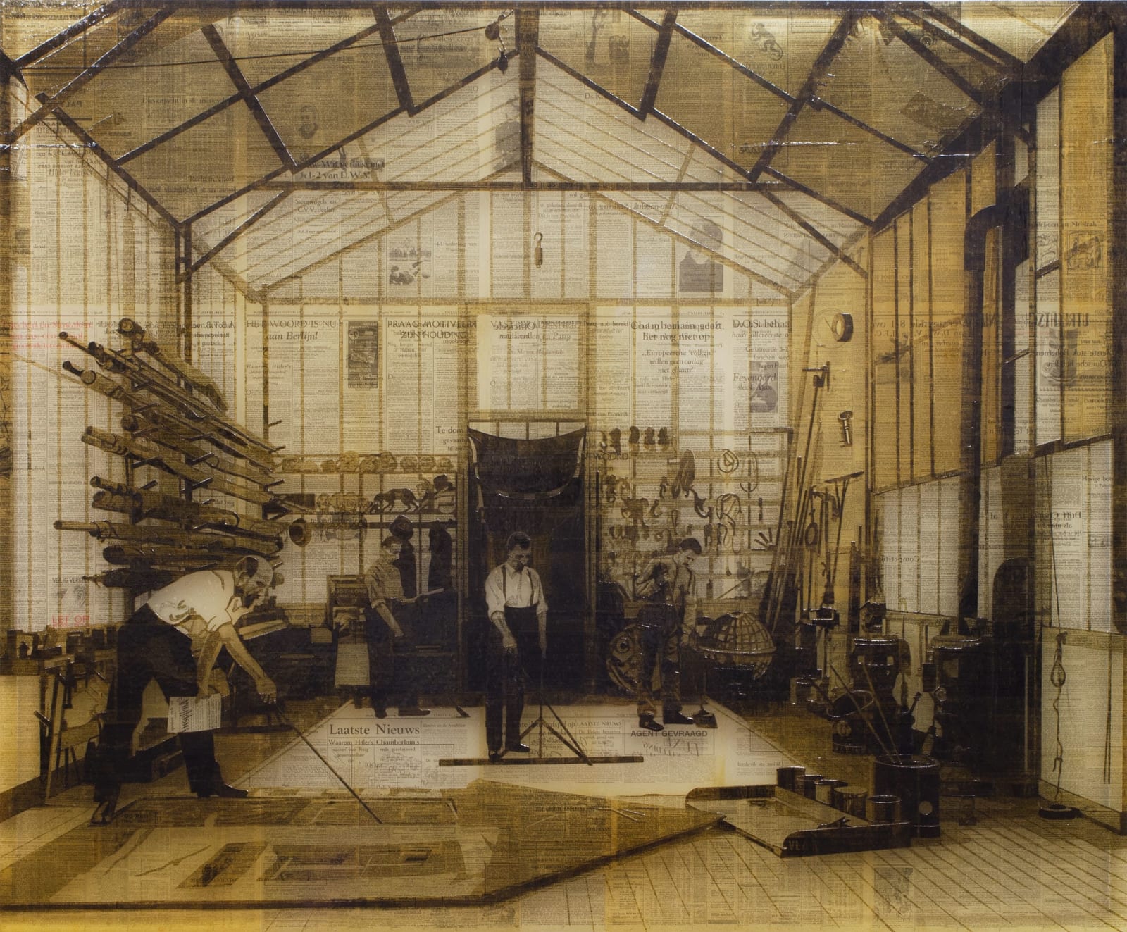 Martijn Hesseling, Atelier