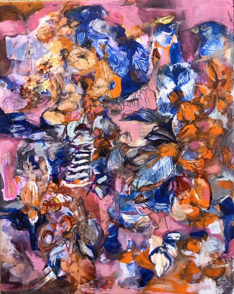 Antoinette Wysocki, When Blue Angels Fly, 2020