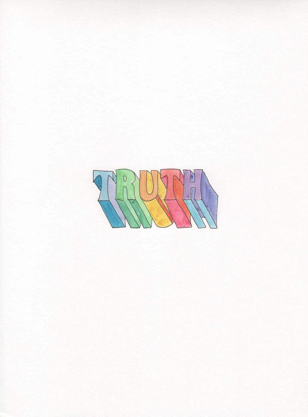 Jonny Detiger, Truth Blue, 2019