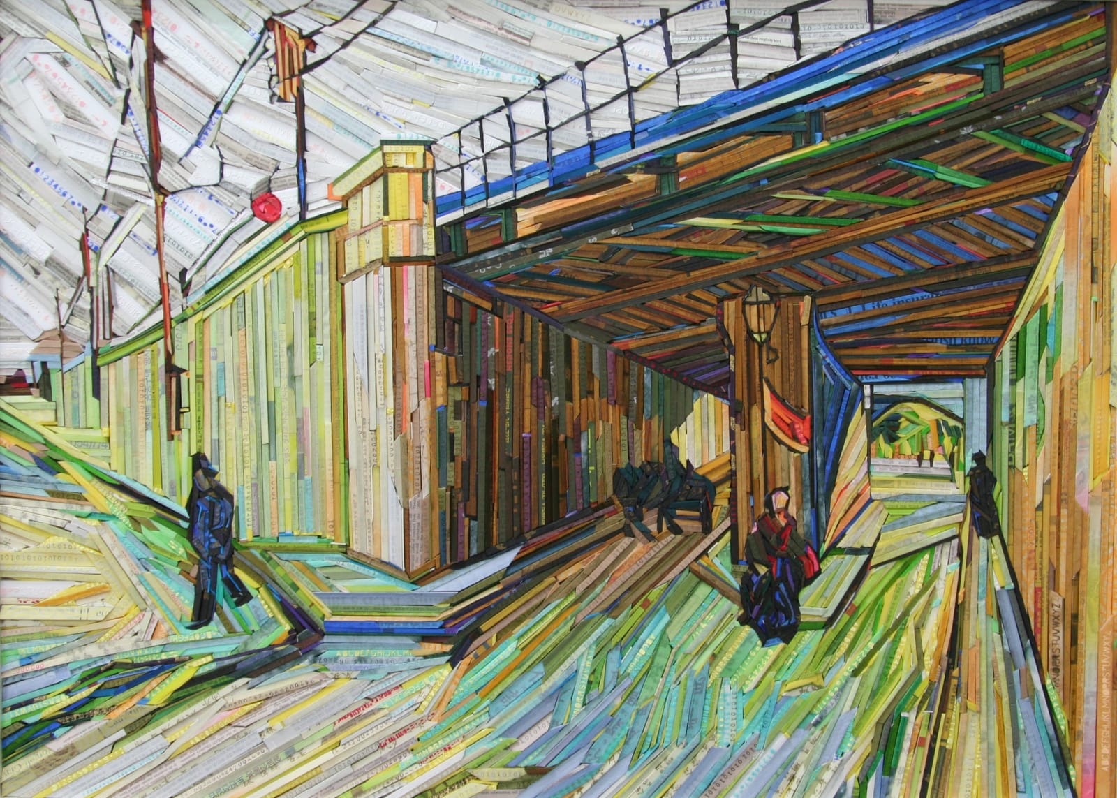Kyuhak Lee, Monument- Railway Bridge, 2013