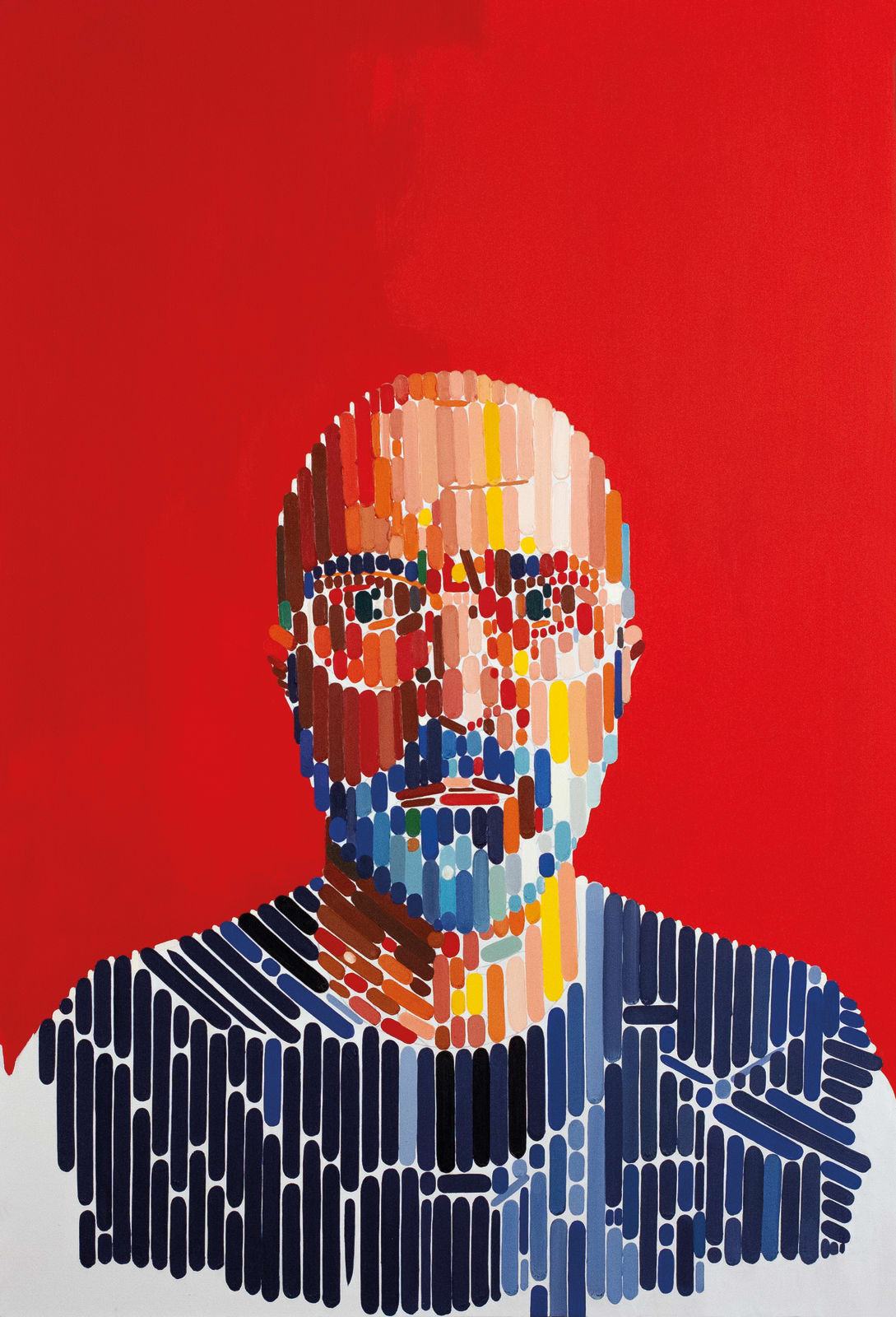 Farsad Labbauf, Self - Portrait - I, 2021