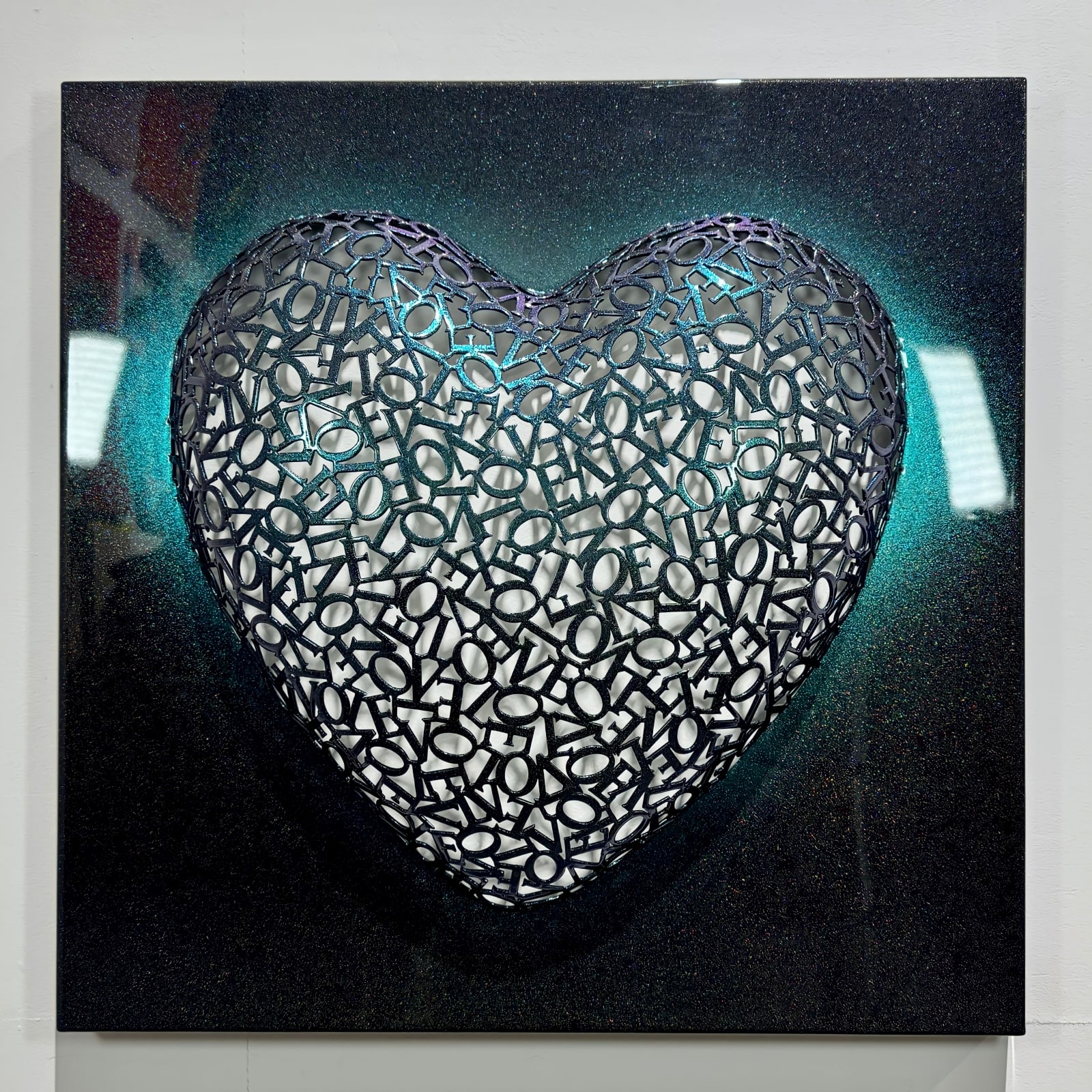 Byungjin Kim, Love-Love (Black), 2023