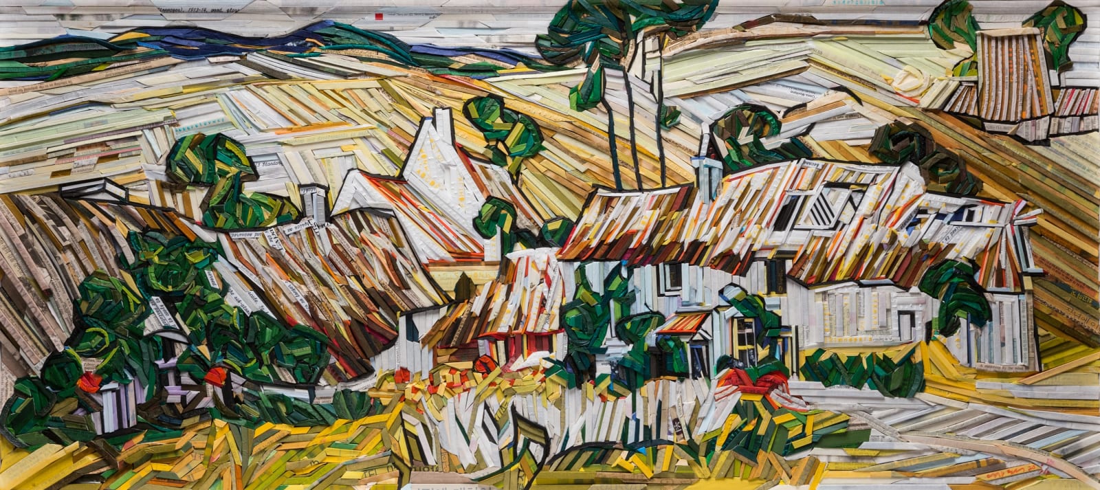Kyu-Hak Lee, Monument - Vue d'Auver, 2014