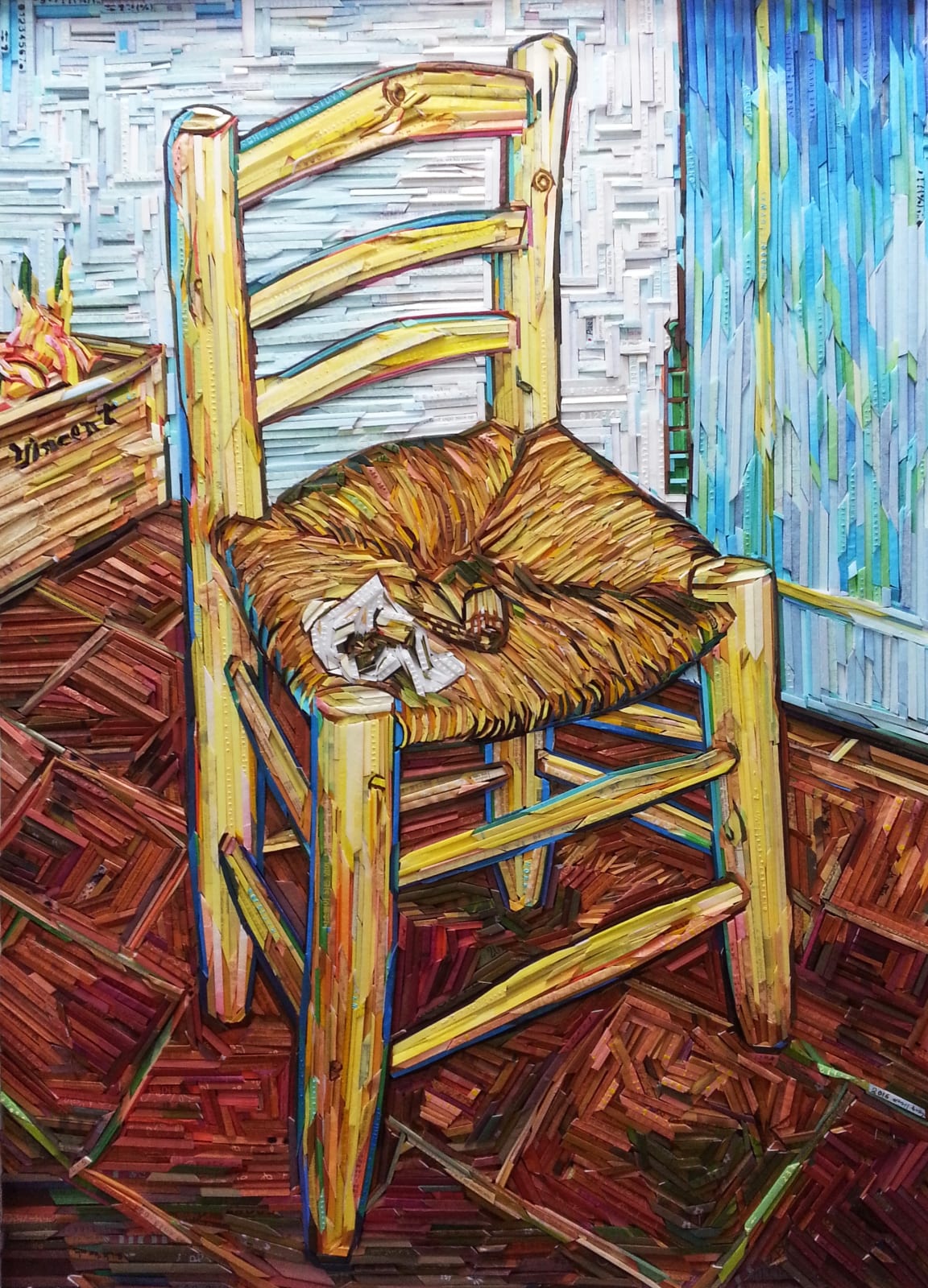 Kyuhak Lee, Monument- Gogh's Chair #5, 2017