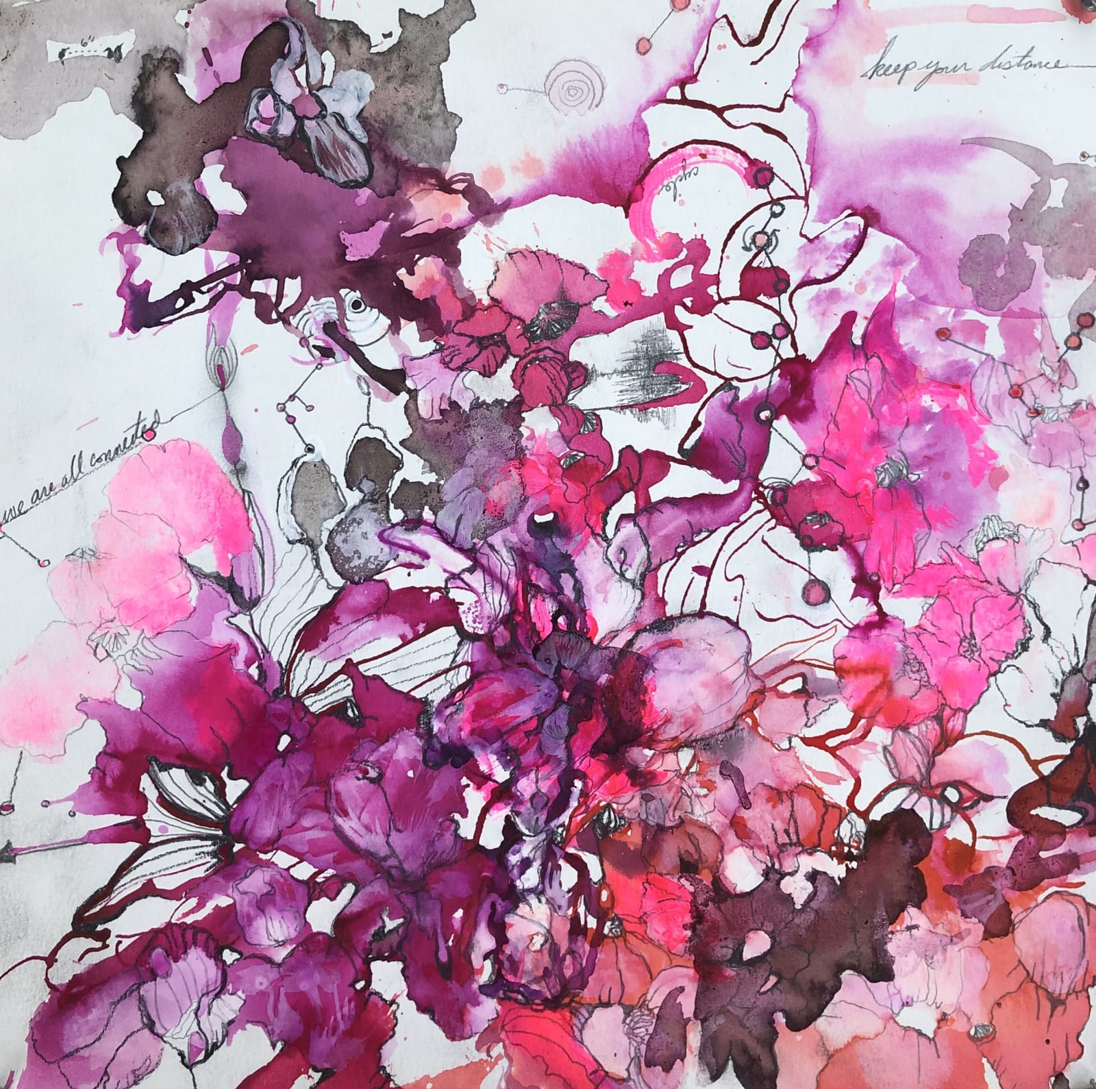 Antoinette Wysocki, We Are All Connected, 2020