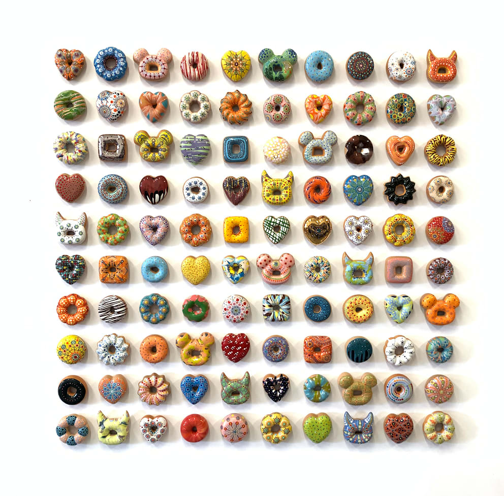 Jae Yong Kim, Donut Madness, 2019