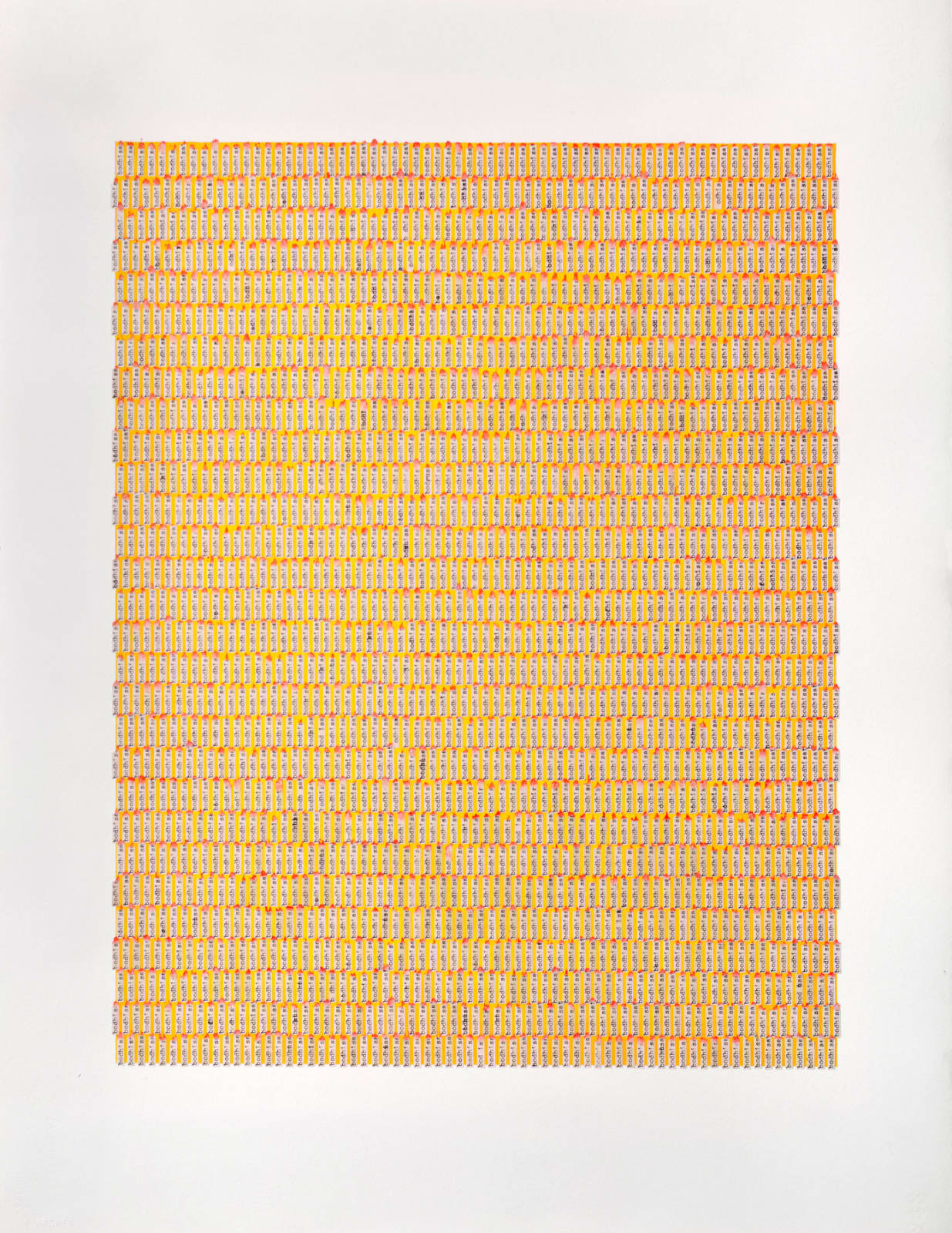 Meg Hitchcock, Bodhisattva, 2019