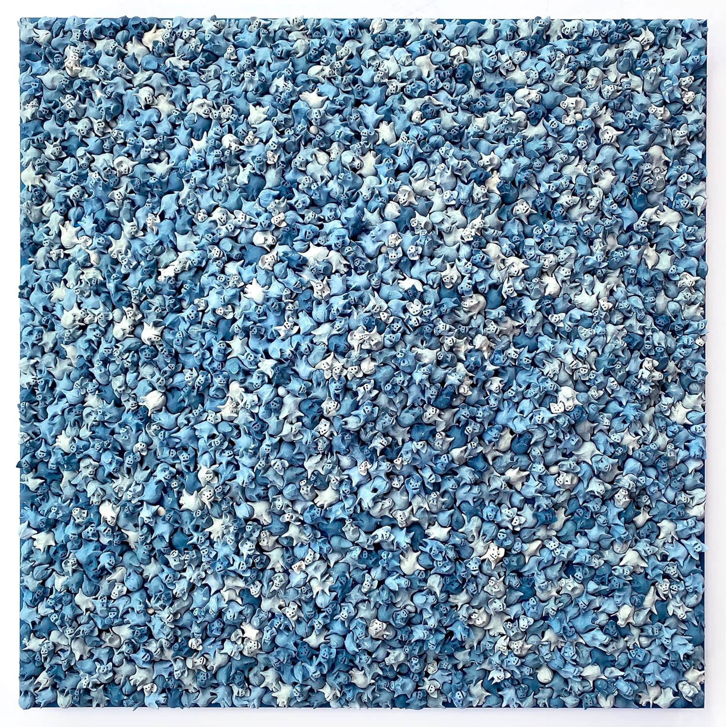 Seunghwui Koo, People #Blue Haze III, 2021