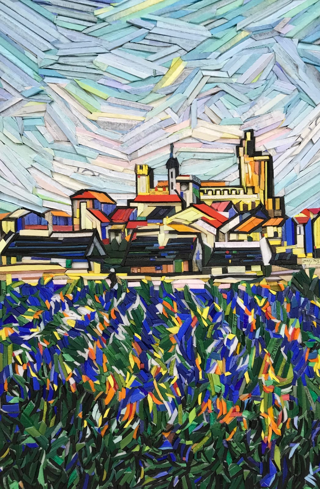 Kyuhak Lee, Monument - View of Saintes Maries #3, 2018