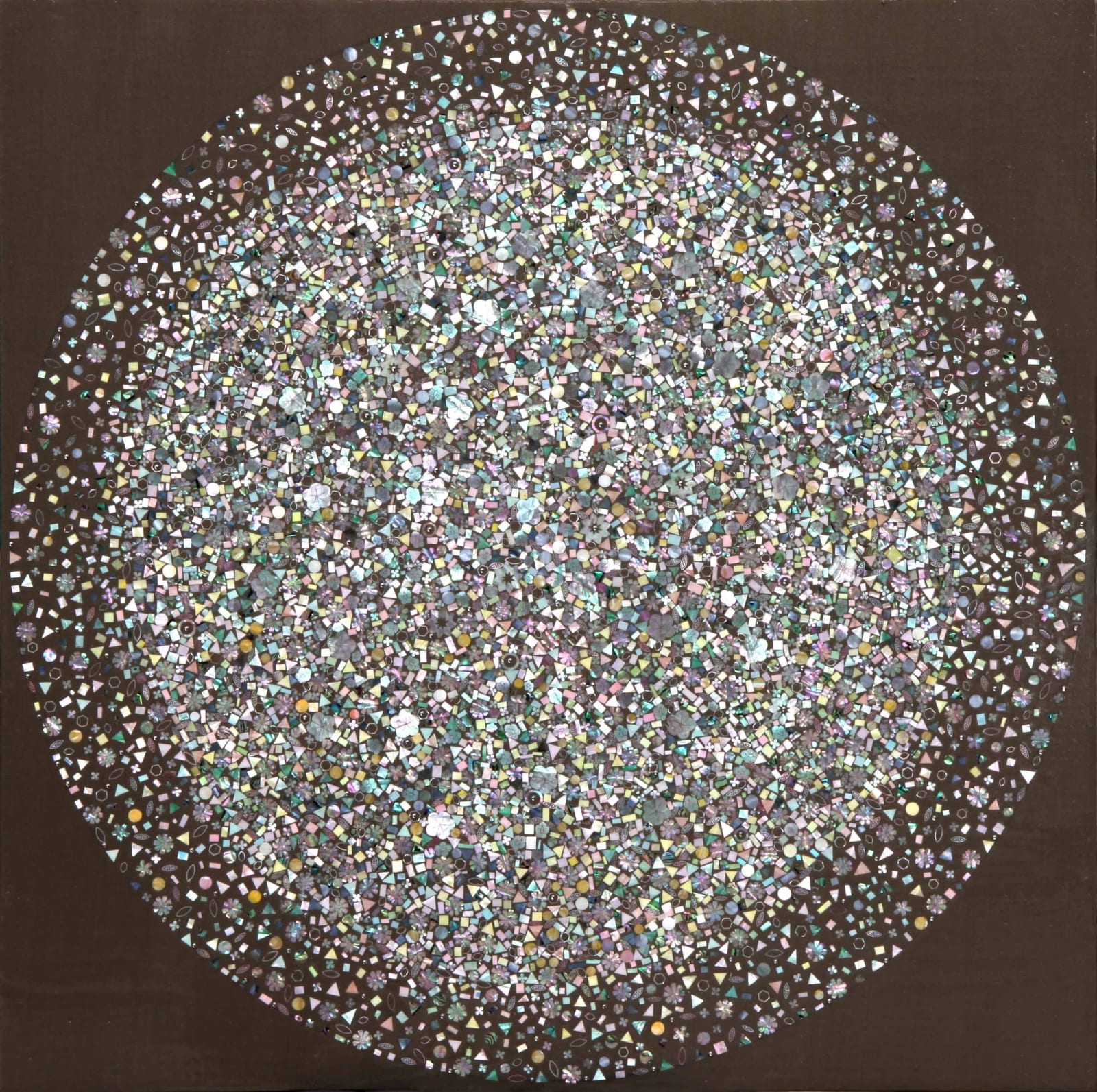 Hyunsook Jeong, Before and After- Earth Brown, 2010