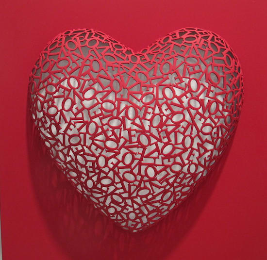 Byungjin Kim, Love-Love (Red, matte), 2016