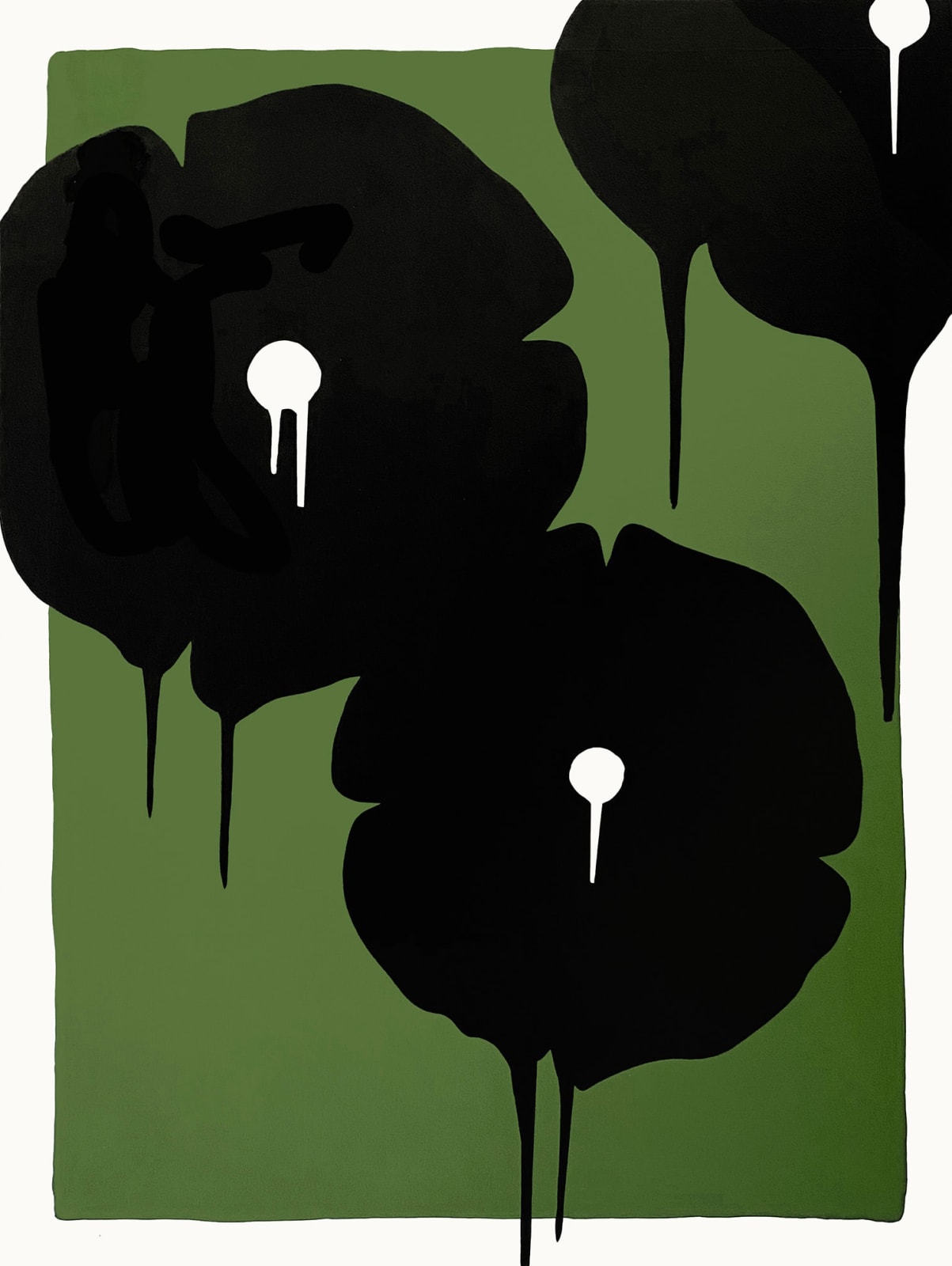 Hamilton Aguiar, Three Flowers, 2020