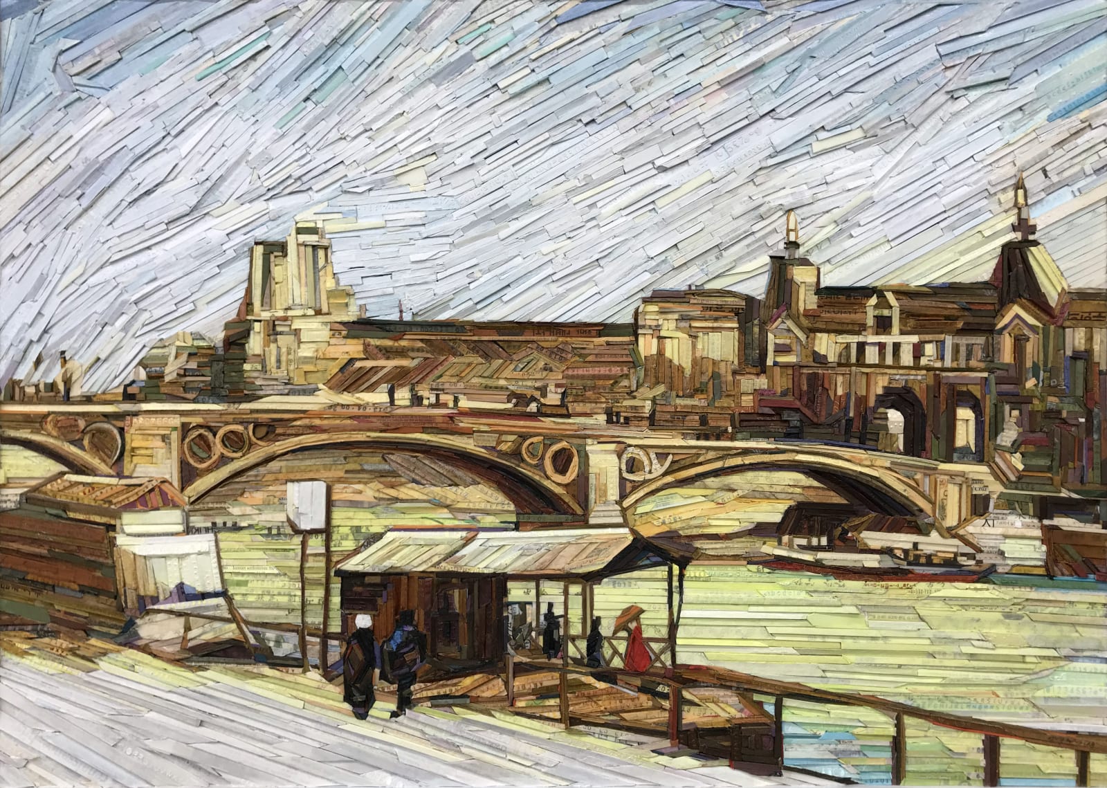 Kyuhak Lee, Monument - Pont du Carrousel and the Louvre, 2013
