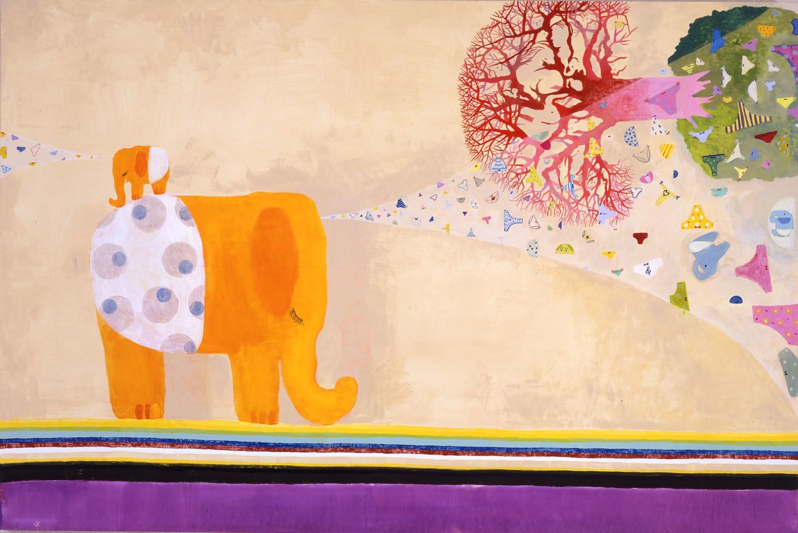 Chinatsu Ban, Telepathic Elephant Underpants, 2003