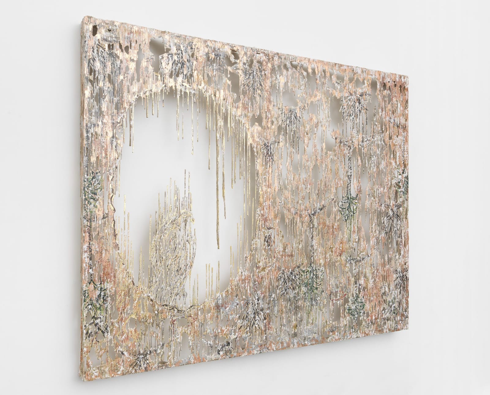 Diana Al-Hadid, The Falcon in the Mirage, 2017