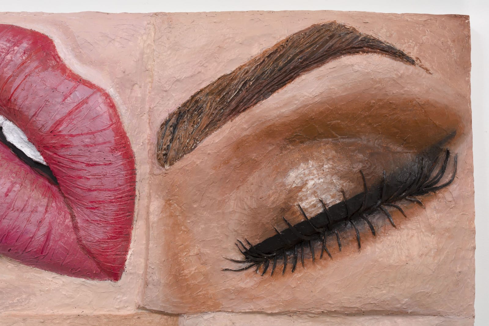 Gina Beavers, Make-Up Addicts, 2018
