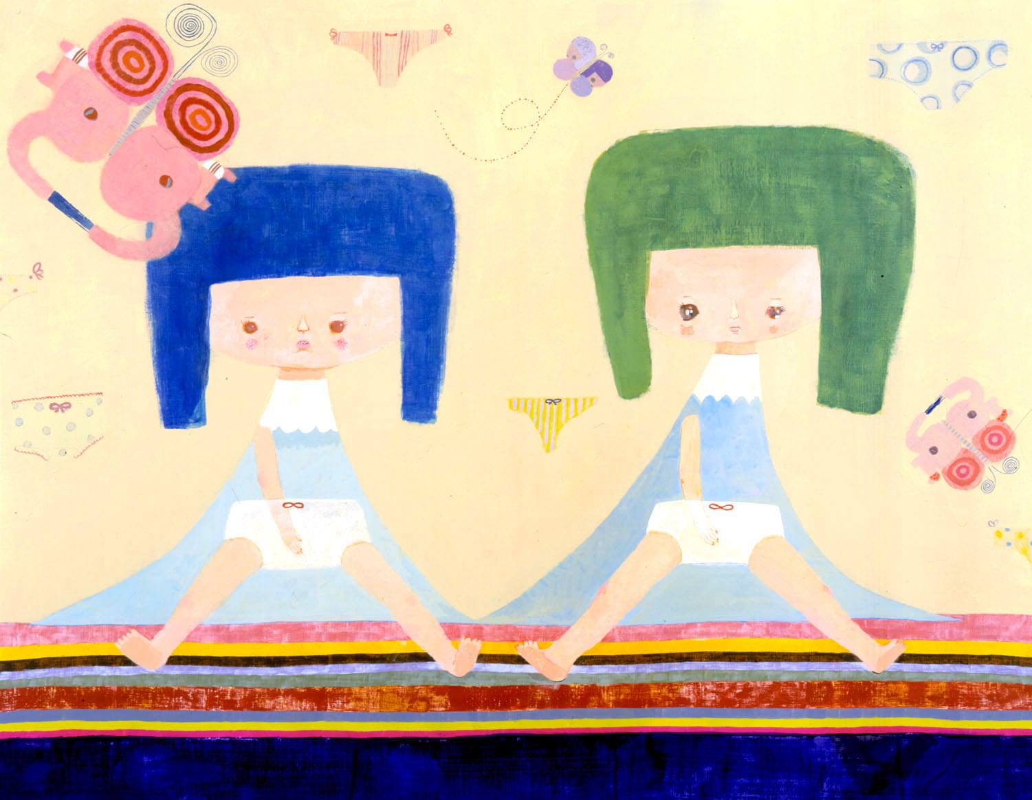 Chinatsu Ban, Twin Mt. Fuji, 2004