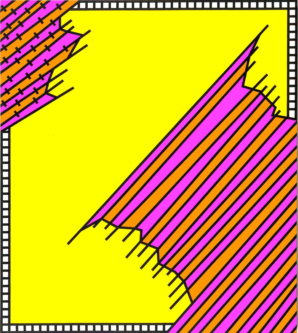 Nicholas Krushenick, Crossover, 1972